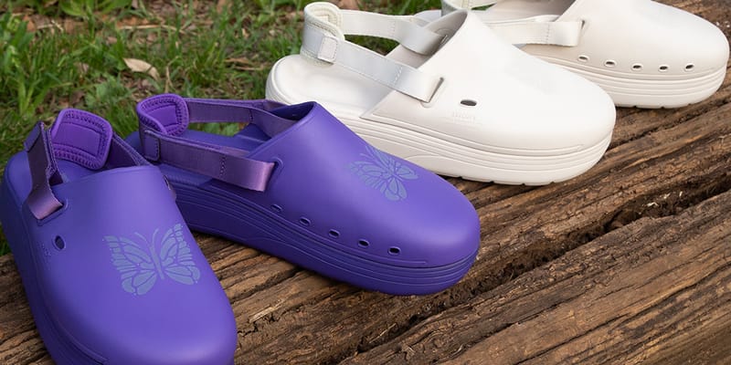 Needles Suicoke Cappo Ivory Purple Release Date | Hypebeast