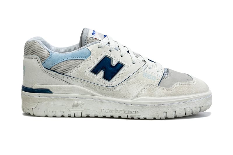 New balance deals gray and blue