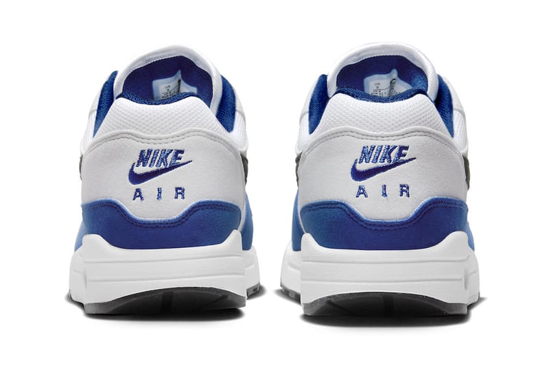 Blue nike air sales max shoes