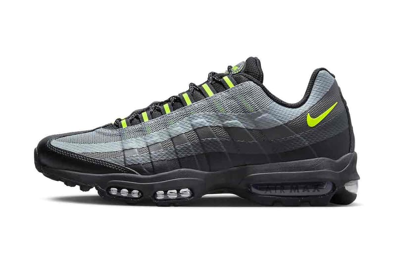 Grey and neon on sale green air max