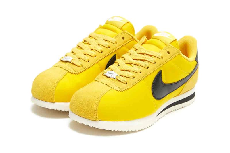 Yellow on sale nike cortez