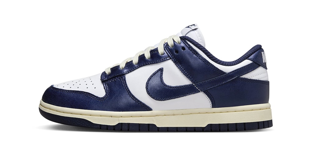 Кроссовки Nike Dunk Low Surface в цвете Vintage Navy