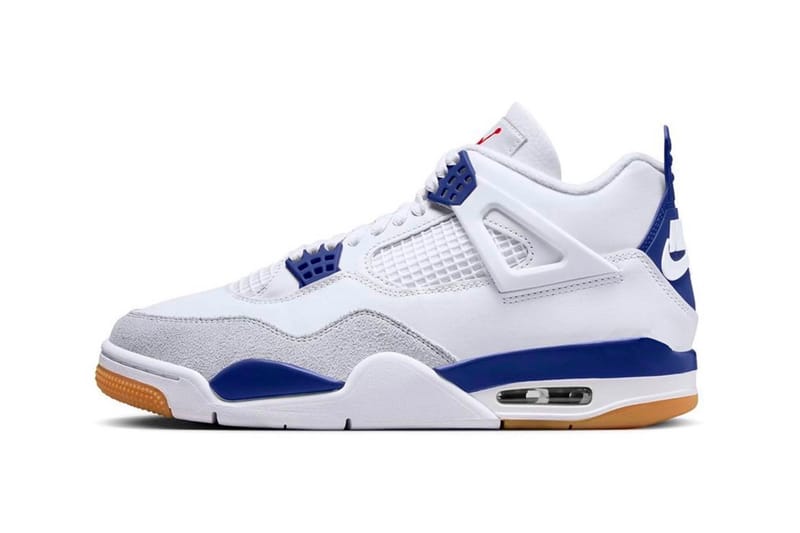 Jordans deals white blue