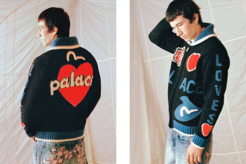 Palace Skateboards Evisu Cowichan Knit | www.jarussi.com.br