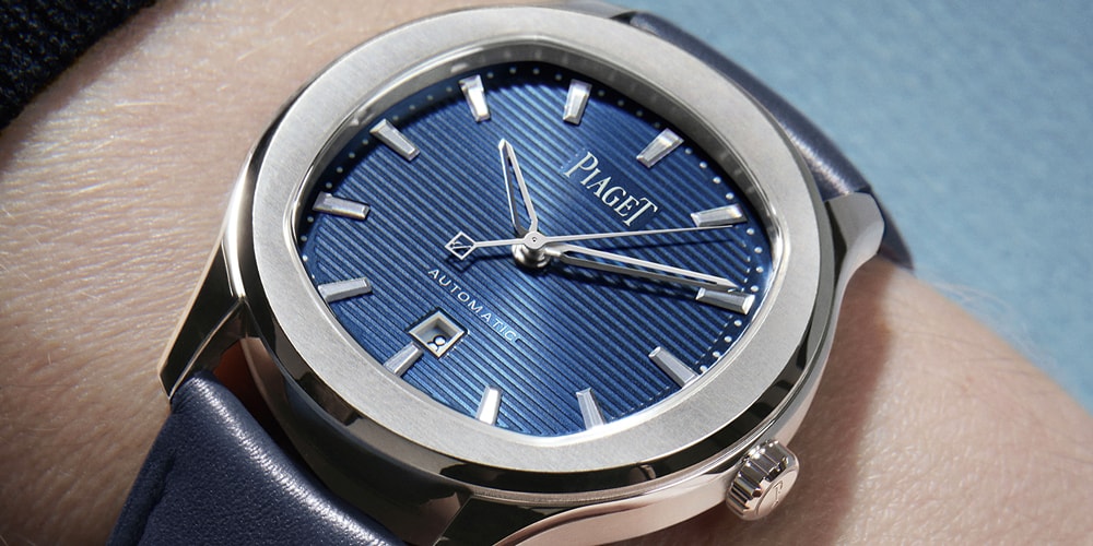 Piaget представляет новую футболку-поло Date 36 мм, доступную только онлайн