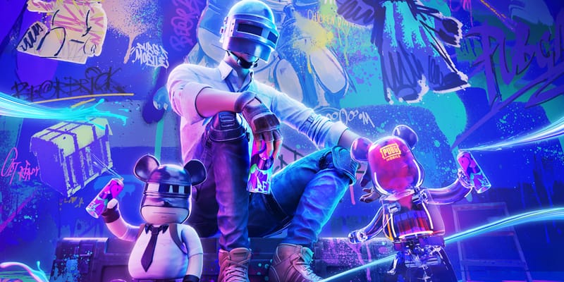 レア！！　PUBG MOBILE BE@RBRICK フィギュア Be@rbrick x PUBG Mobile Air Drop 1000% Toy