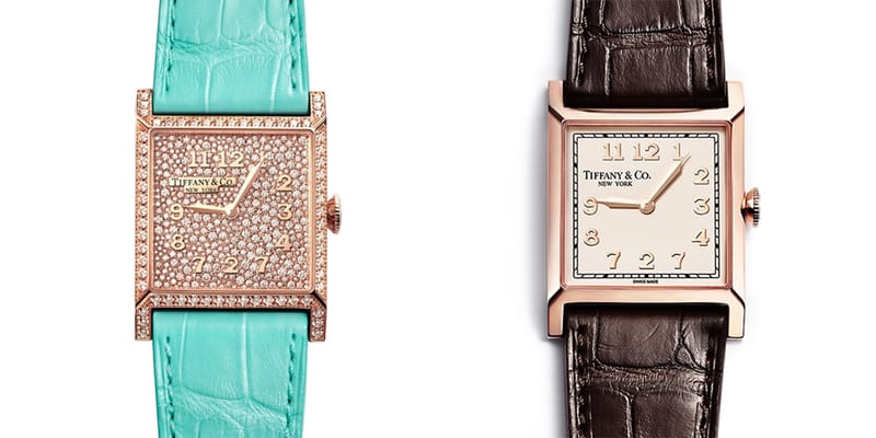 Tiffany rose gold on sale watch