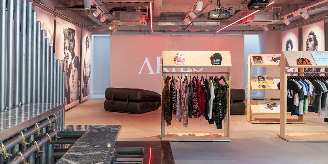 Aries открывает двери первого магазина в Лондоне