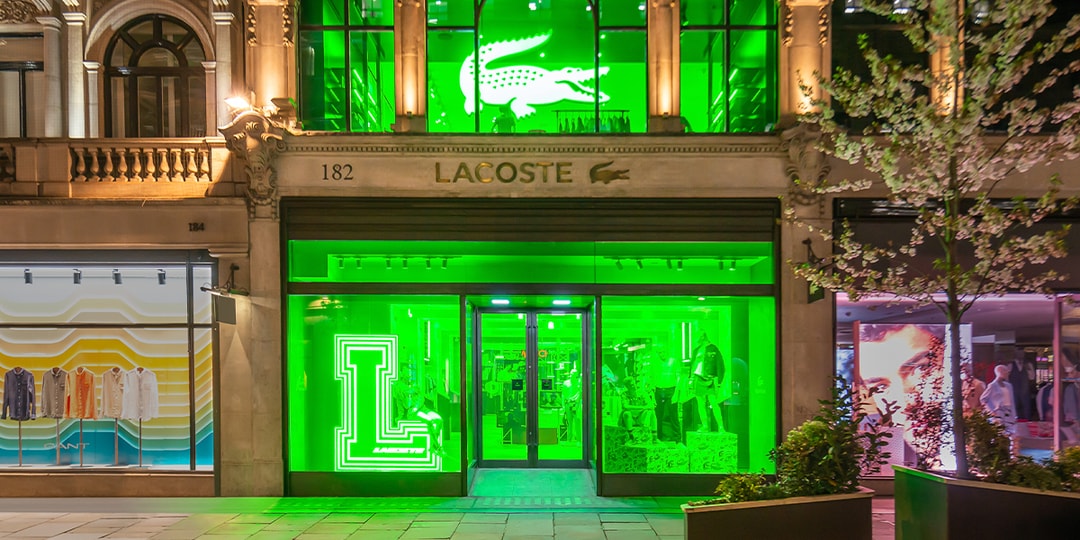 Lacoste открывает новый магазин на Риджент-стрит в Лондоне