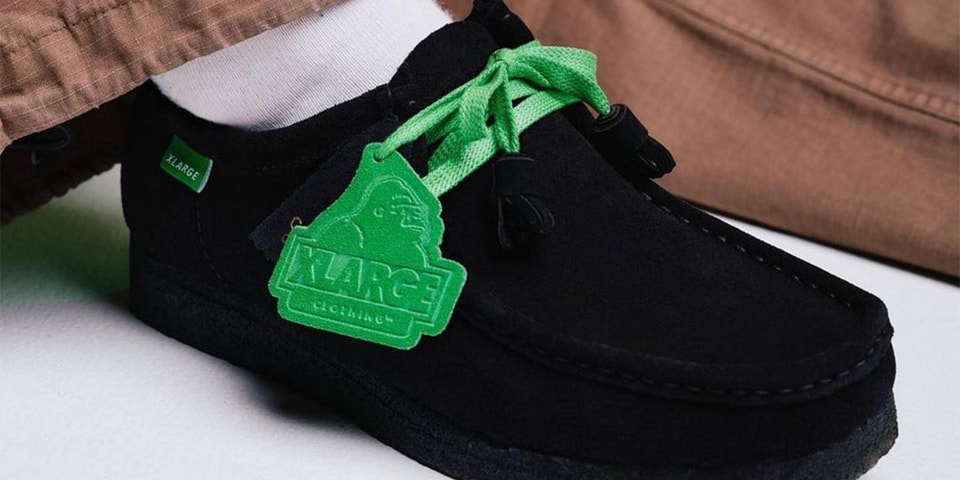 XLARGE and Clarks Originals Unite for Blacked-Out Wallabee Boot
