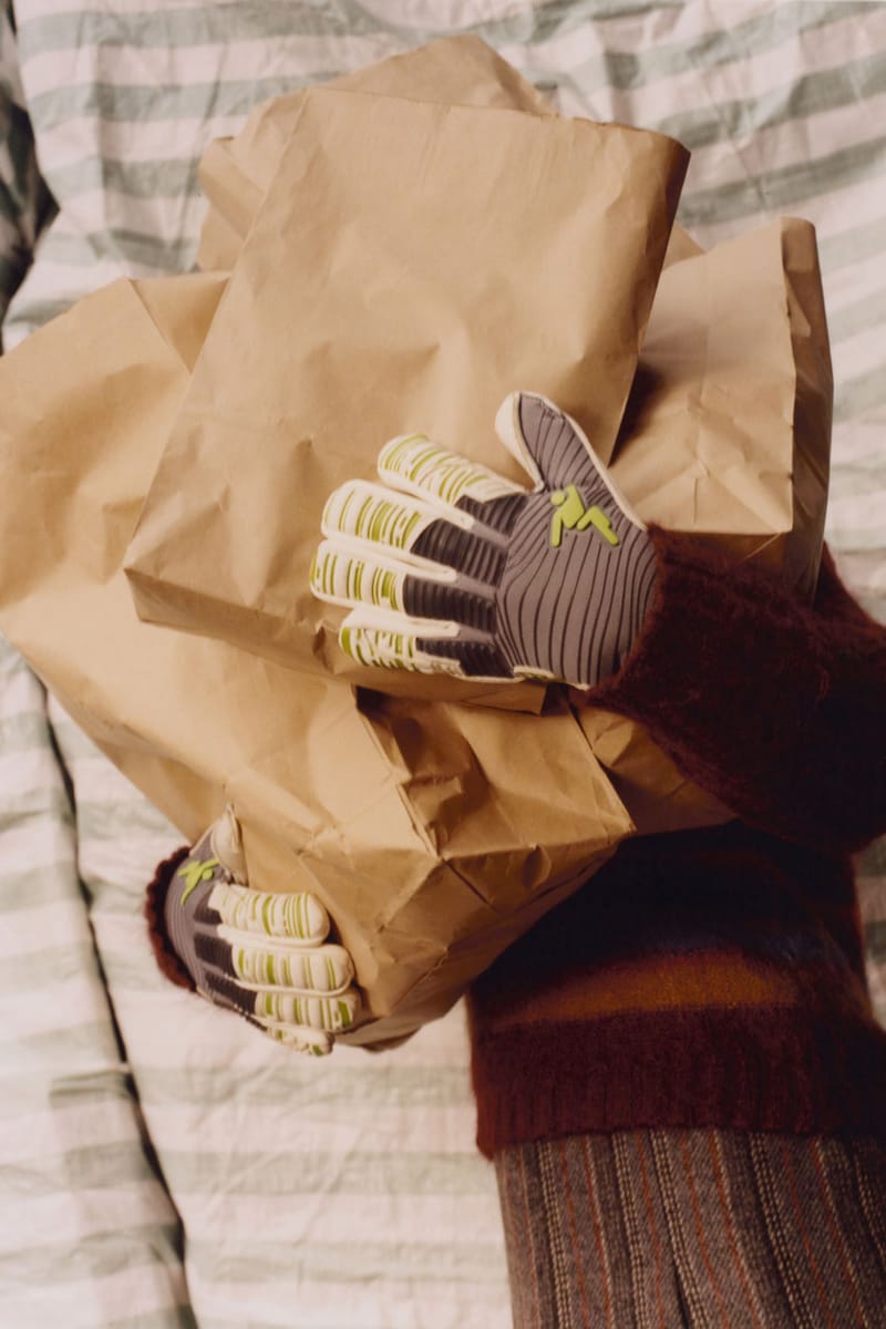 Hypebeast store football gloves