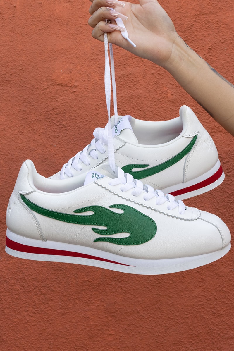 YG 4Hunnid Block Runner White Green Release Date Hypebeast