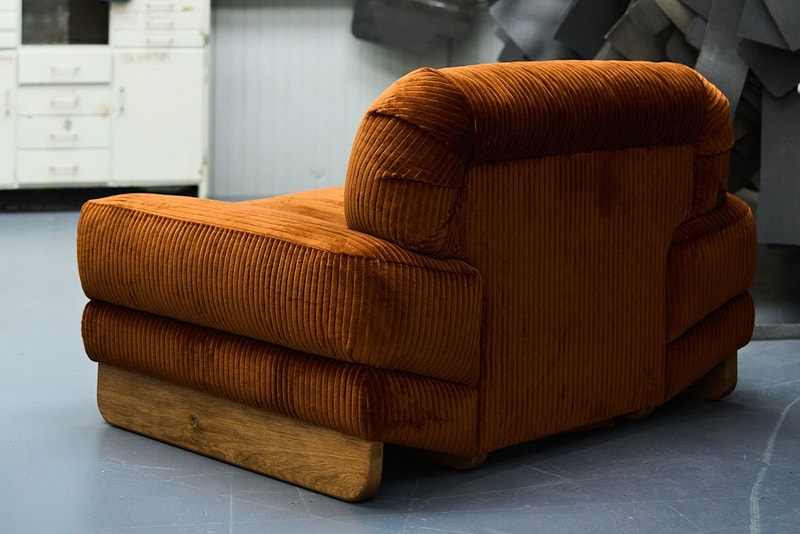 Orior Looks to the 70s With Upholstered Chair and Sofa Duo Hypebeast
