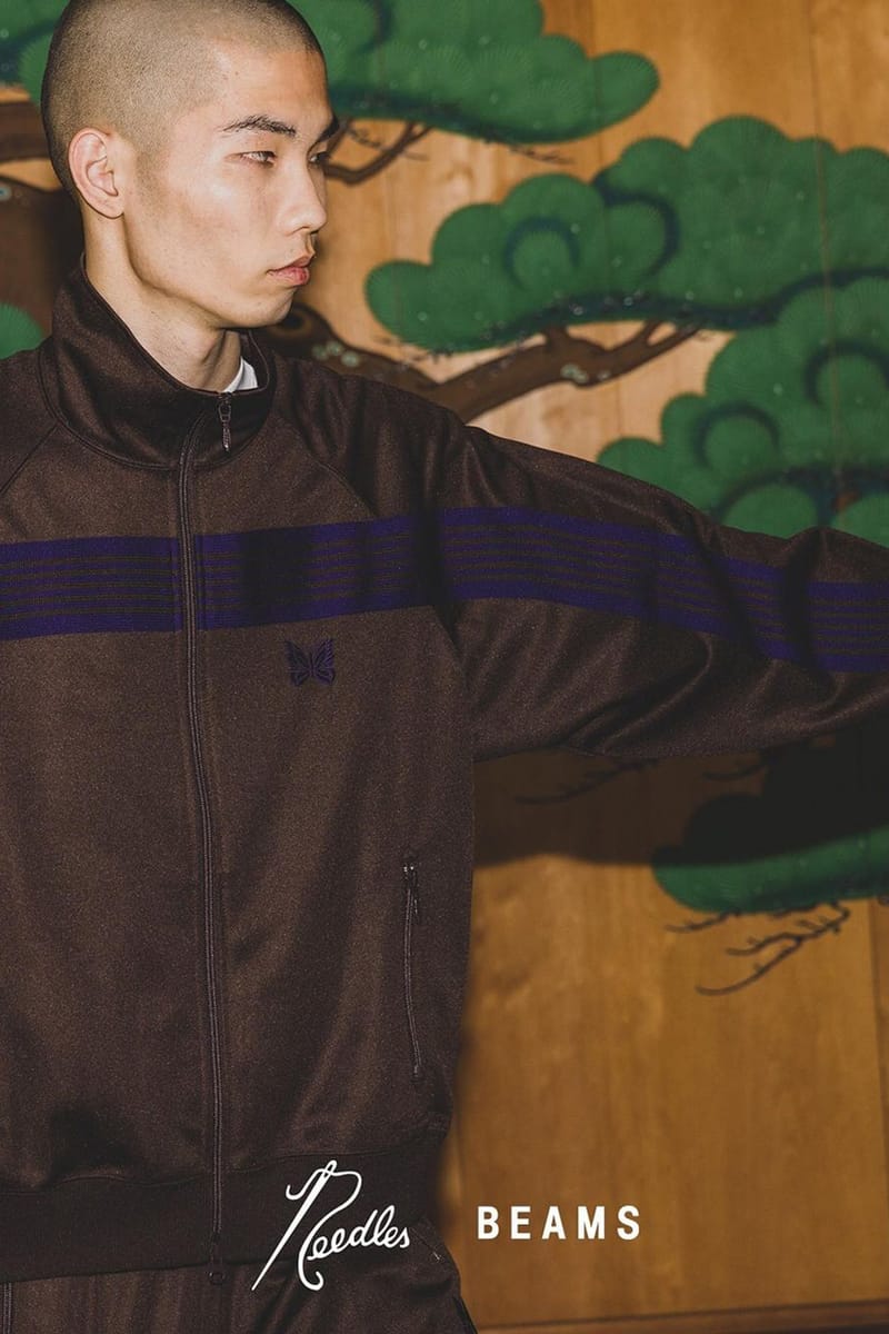 Beams × Needles Fleece Track Jacket Pant-