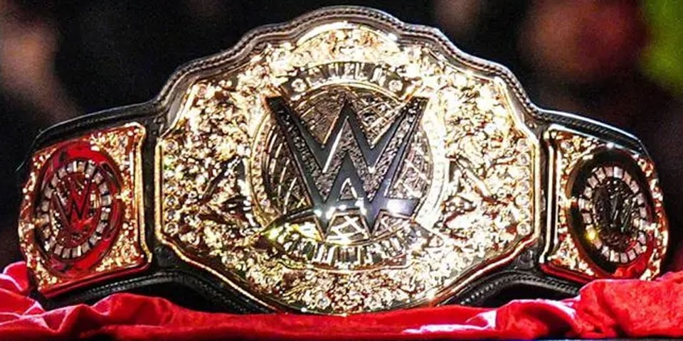 WWE World Heavyweight Championship Title Closer Look | Hypebeast