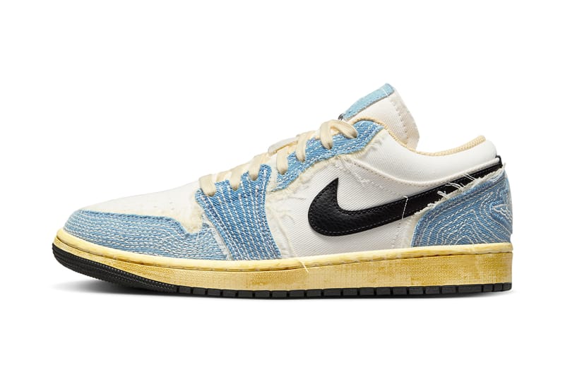 Air Jordan 1 Low Sashiko FN7670-493 Release Date | Hypebeast