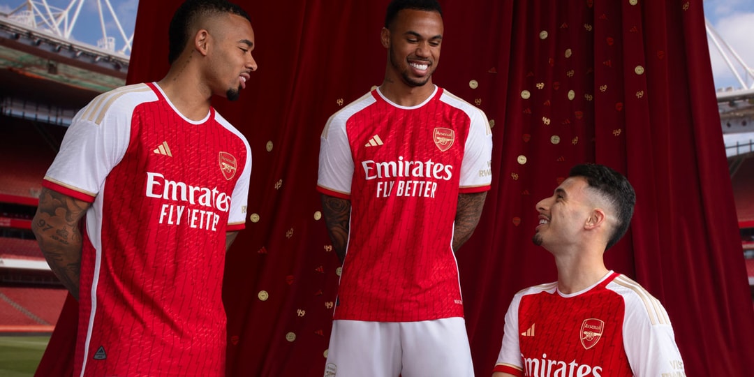 Arsenal and adidas Present 2023/24 Home Jersey | Hypebeast
