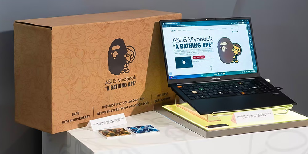 Первый взгляд на ASUS Vivobook S BAPE Edition