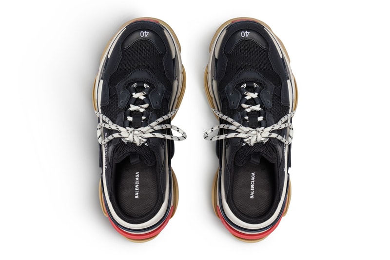 balenciaga triple s release