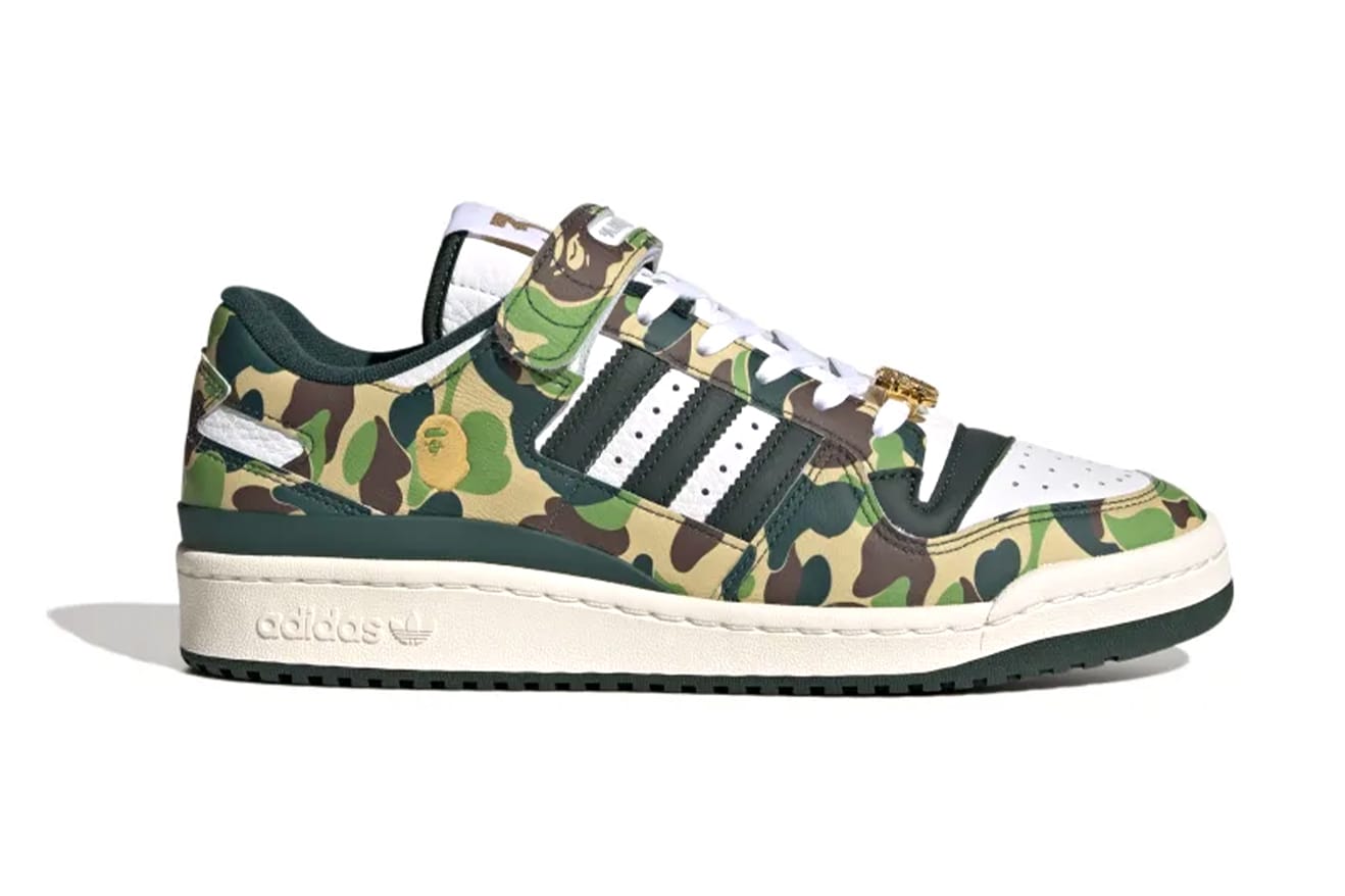 BAPE adidas Forum 84 Low 30th Anniversary Release Date | Hypebeast