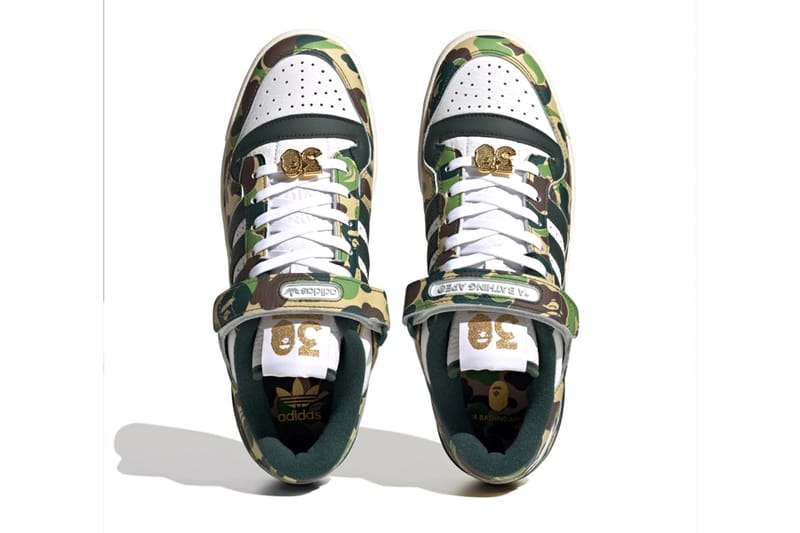 Adidas bape hot sale shoes release