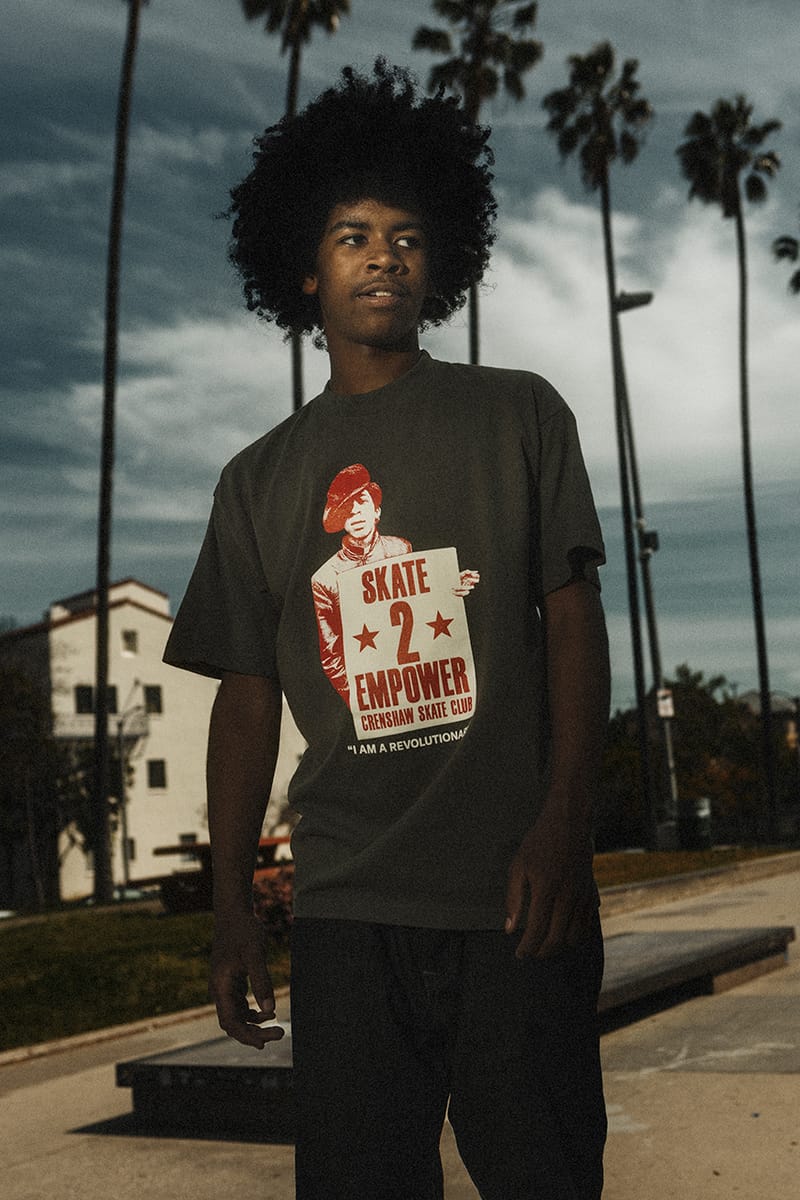 Crenshaw Skate Club Skate to Empower Collection Release Hypebeast