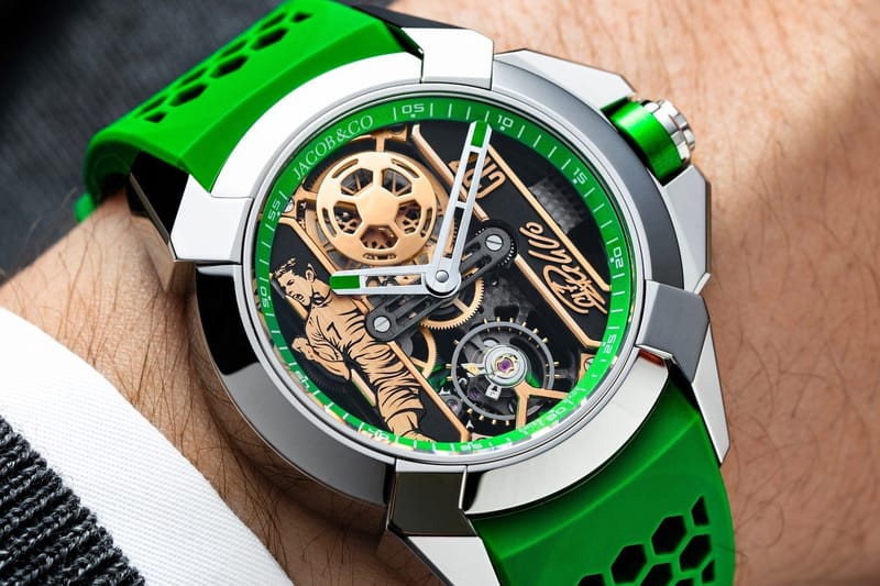 Cristiano Ronaldo Jacob Co. Heart of CR7 Baguette Watch Hypebeast