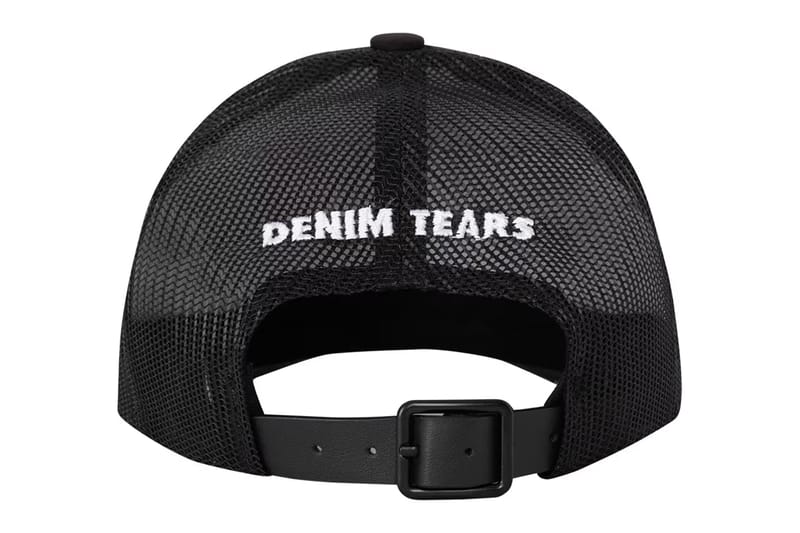 【超激レア】Denim Tears ラインストーン キャップ cap DENIM TEARS - Trucker Cotton Wreath CAP / キャップ (ブラック