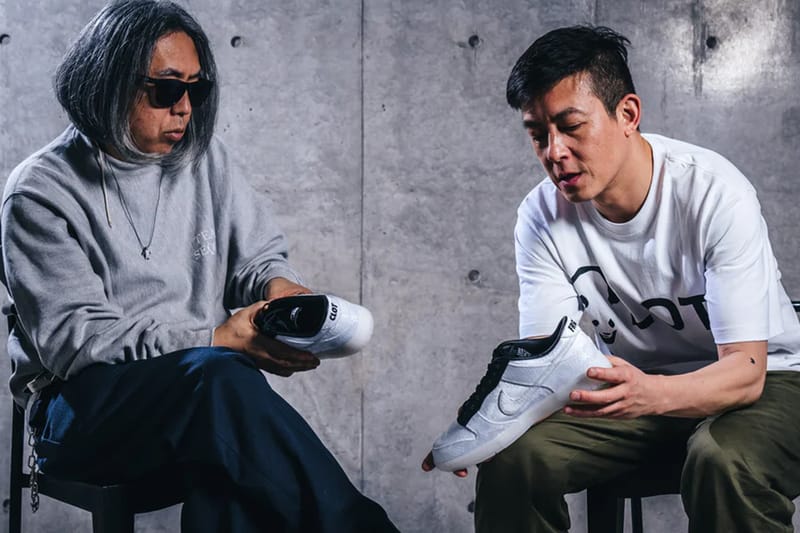 Edison Chen and Hiroshi Fujiwara CLOT x fragment design Nike Dunk