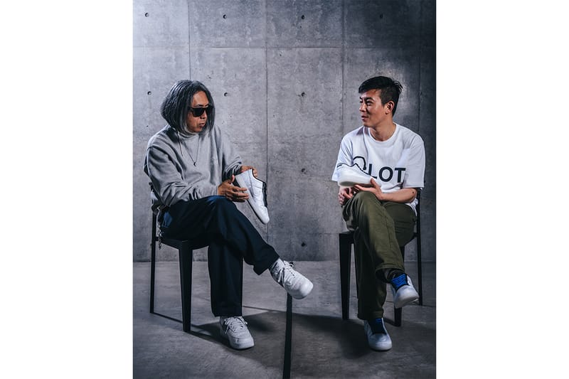 Edison Chen and Hiroshi Fujiwara CLOT x fragment design Nike Edison Chen and Hiroshi Fujiwara CLOT x fragment design Nike