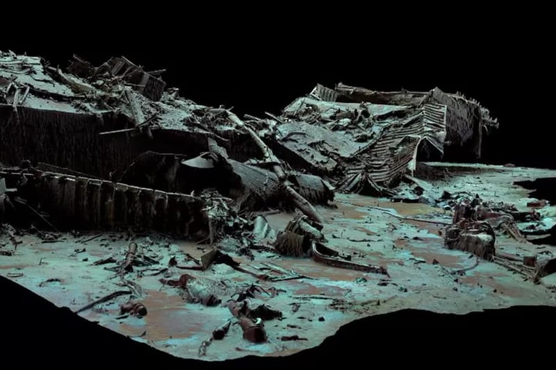 First Full-Sized Scan of the Titanic Captured | Hypebeast