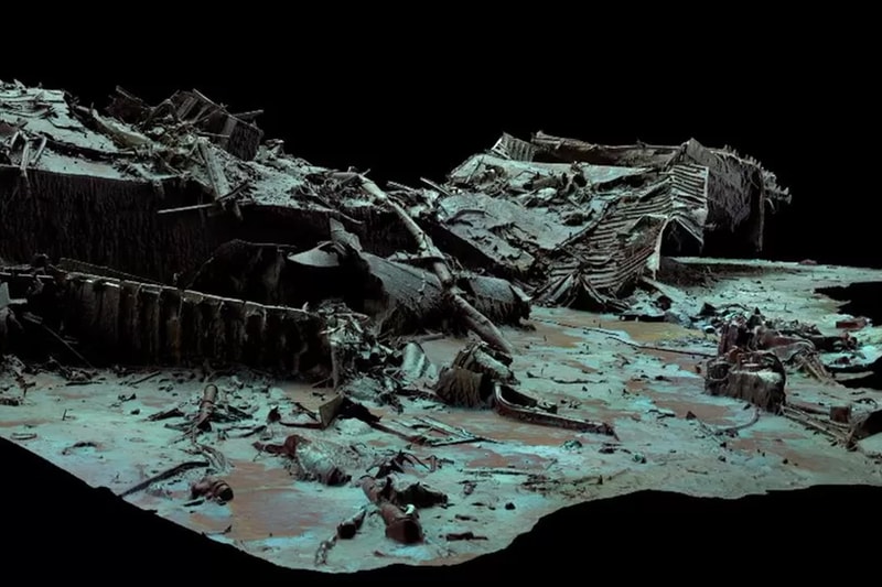 First Full-Sized Scan of the Titanic Captured | Hypebeast