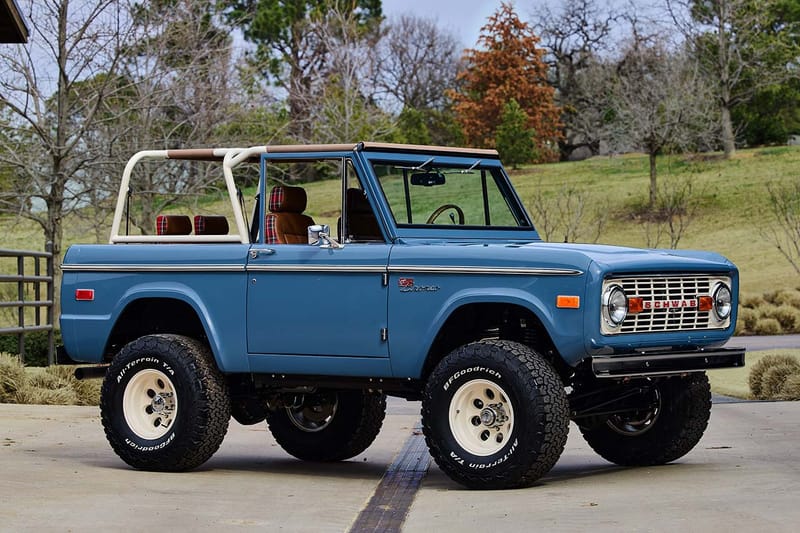 1973 Ford Bronco Charles Schwab Edition First Look | Hypebeast