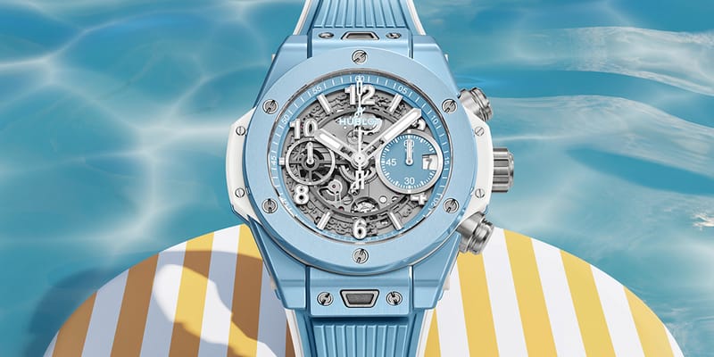 Hublot on sale blue ceramic