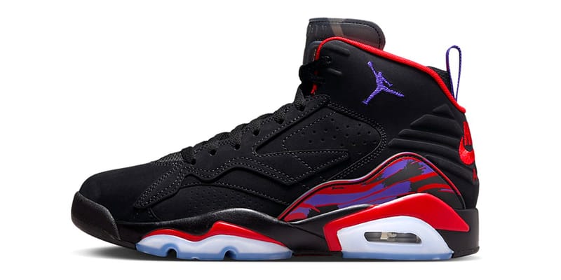 Black red and purple jordans best sale