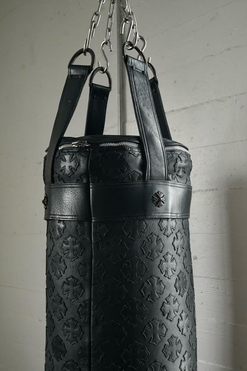 Justin Reed Unveils 100lb Chrome Hearts Punching Bag Hypebeast