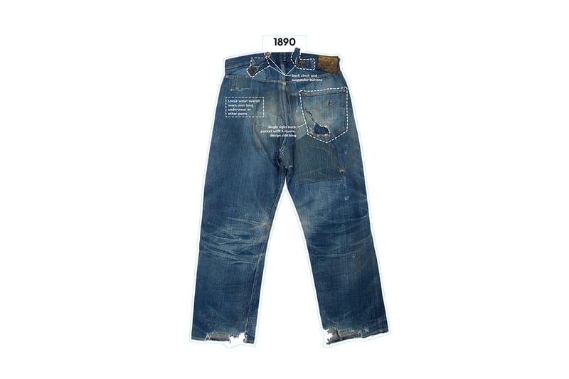 The first best sale blue jeans