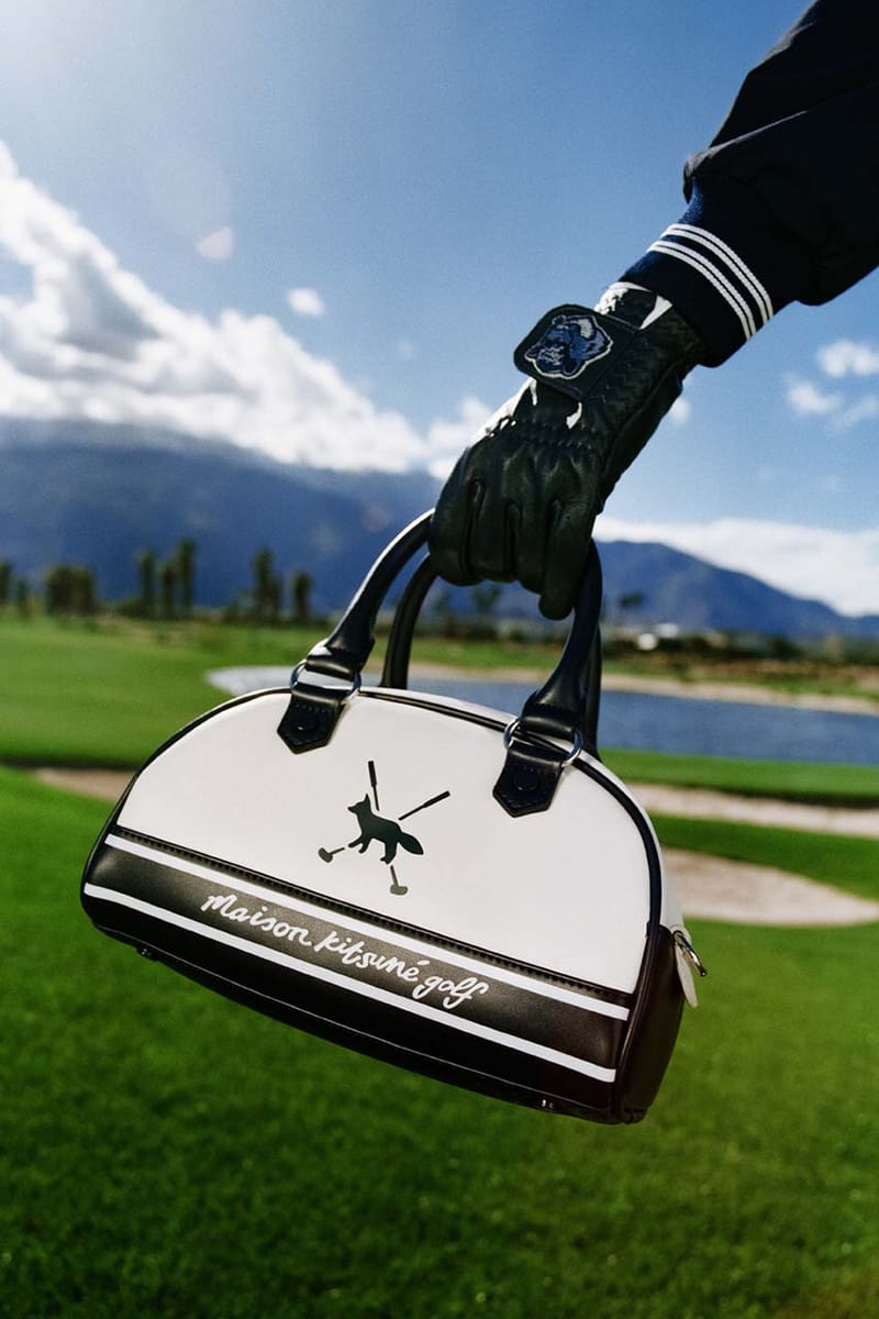 Check Out the First Maison Kitsune Golf Collection | Hypebeast