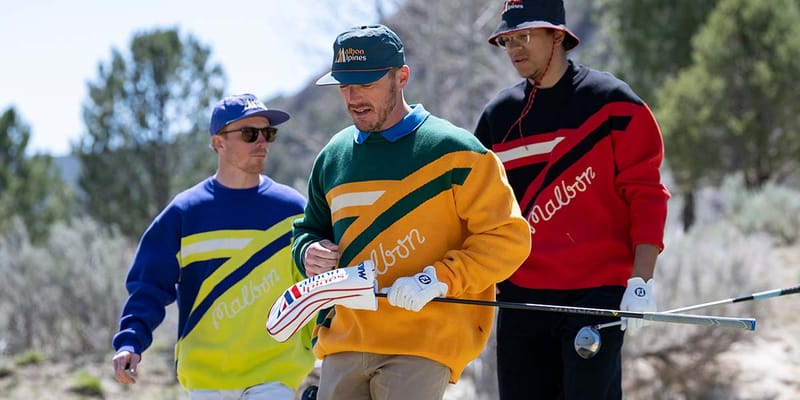 【MALBON GOLF】 [JeJu Exclusive] Dying Artwork Piste Malbon x Futura Laboratories. Available now in store and