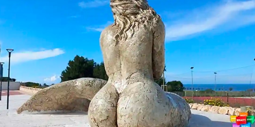 Роскошная статуя русалки вызвала переполох в Италии