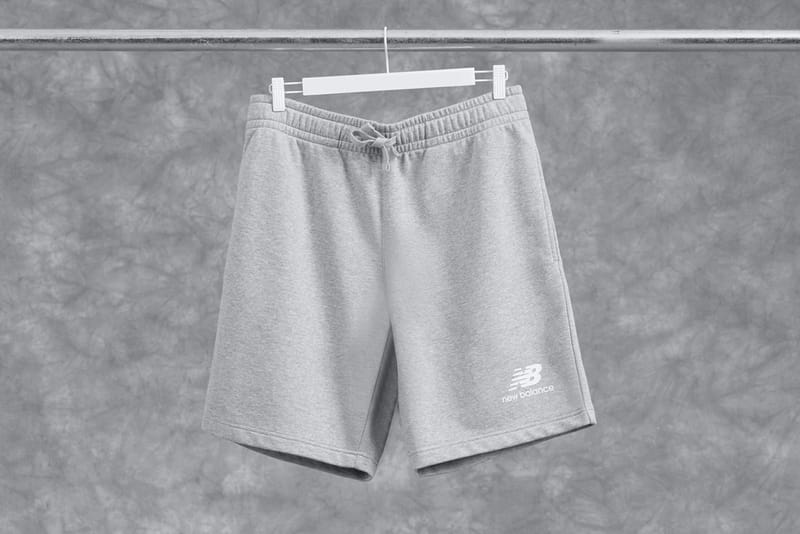 New balance grey on sale shorts