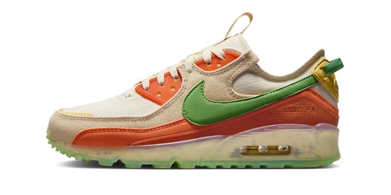 Nike air max 2025 white green orange