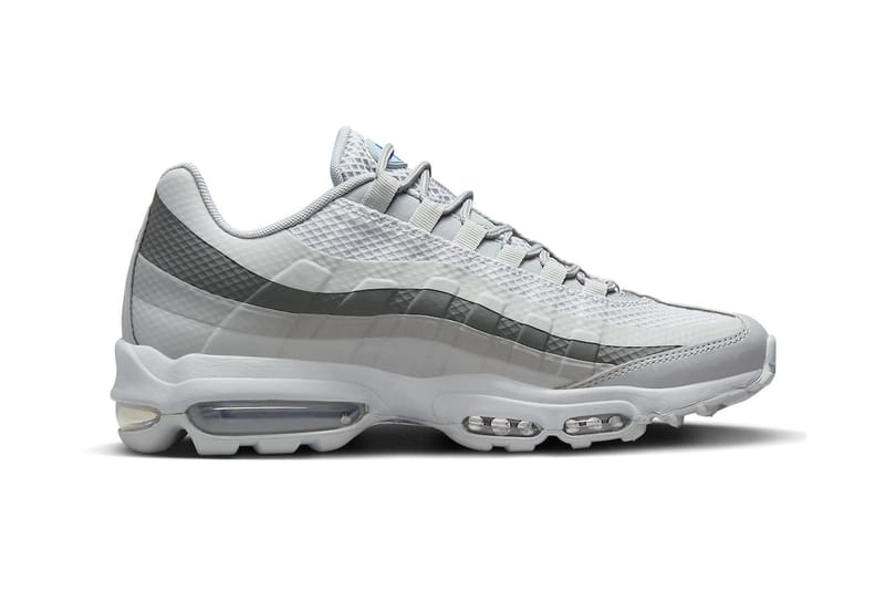 Nike air max 95 ultra trainers in clearance grey