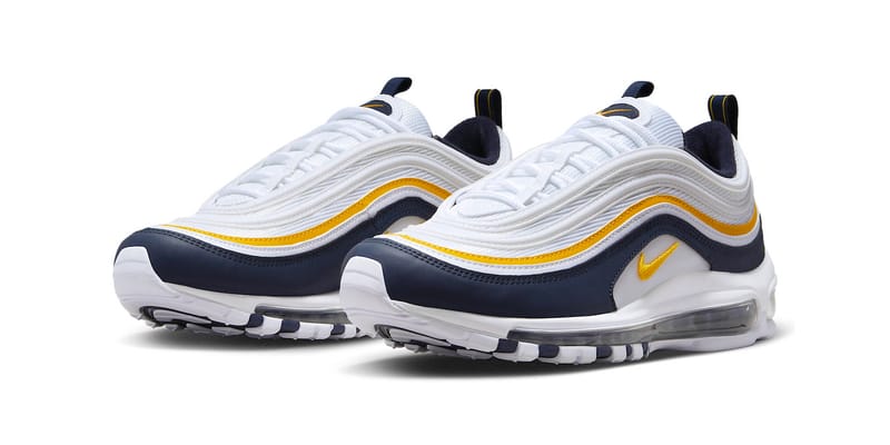 Air max 97 white yellow blue best sale