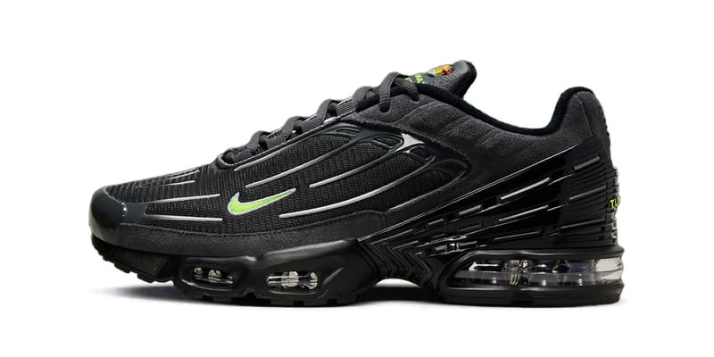 Nike air max plus 2024 3 black and white