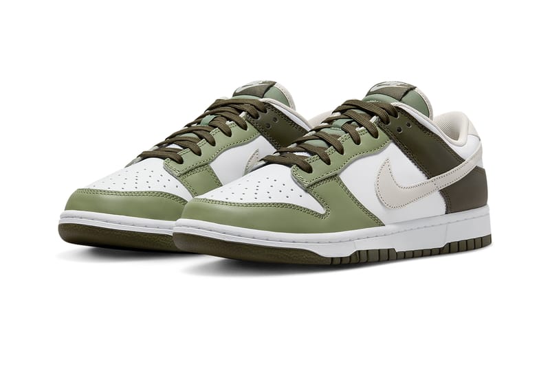 Nike Dunk Low Olive White FN6882-100 Release Date | Hypebeast