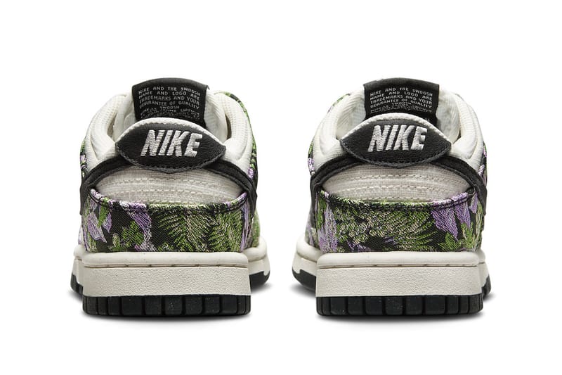 Nike Dunk Low Next Floral Tapestry Release Info | Hypebeast