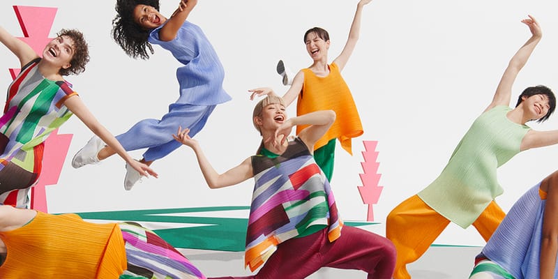 PLEATS PLEASE ISSEY MIYAKE 30th Anniversary Campaign 