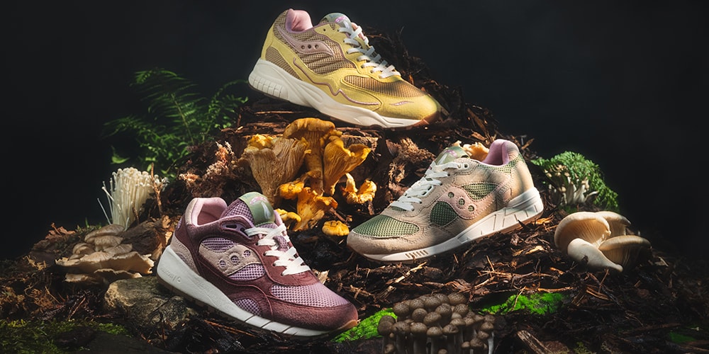 Saucony Originals делает кроссовки из грибов