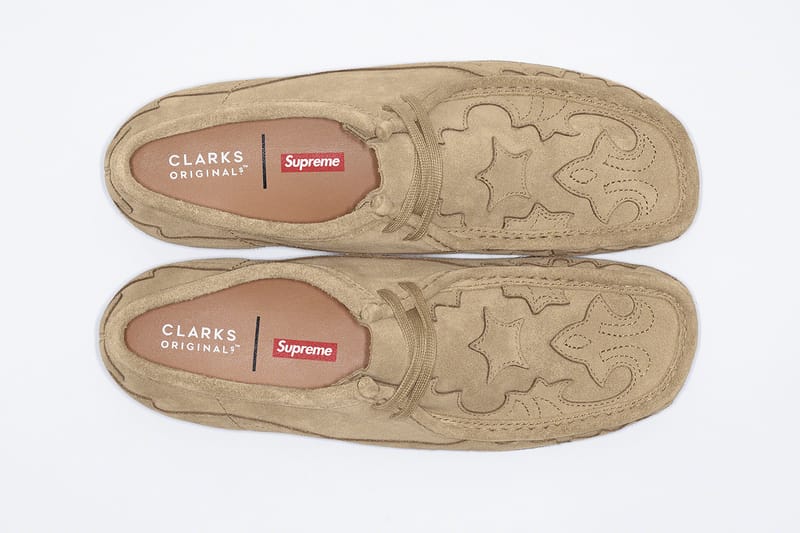 Supreme clarks hot sale